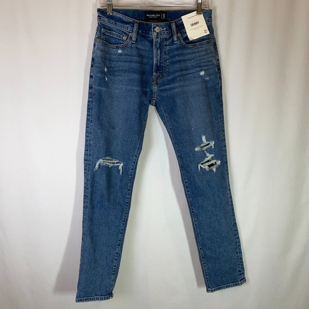 Abercrombie & Fitch Skinny Jeans - Medium Blue